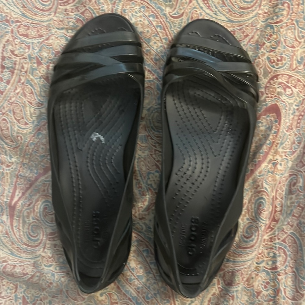 Crocs - Open Toe Flat/Sandal - Size 7